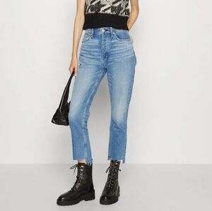 Rag & Bone Nina Delavan High Rise Ankle Cigarette Jean Sz 27 NWT